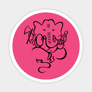 Ganesha (by Om) Magnet